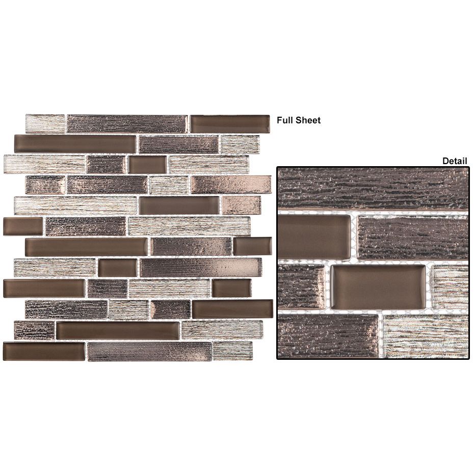 Frost Plaza Collection - Glass Brick Mosaic - Sateen EstateFrost Plaza Collection - Glass Brick Mosaic - Sateen Estate