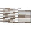 See Bellagio - Beveled Castle Collection - Glass Brick Mosaic - Buckingham