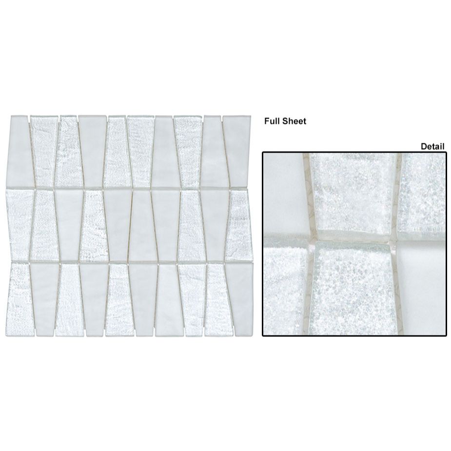  Waikiki Season Collection - Glass Trapezoid Mosaic - Alawai Shine