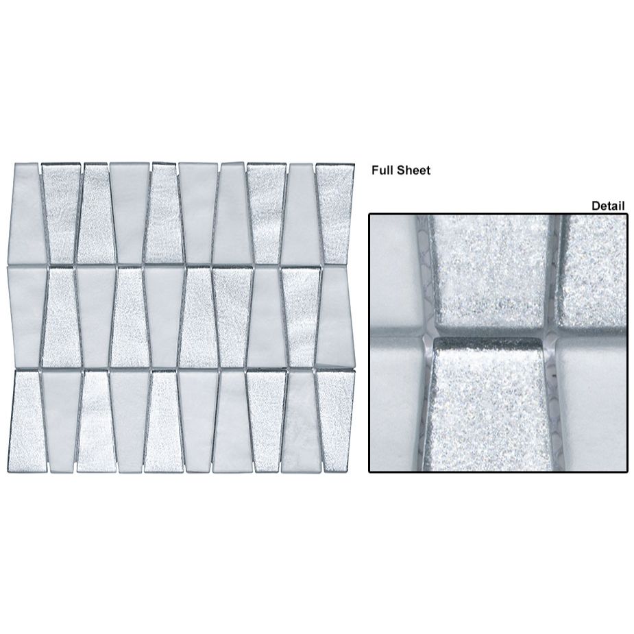 Waikiki Season Collection - Glass Trapezoid Mosaic - Lehai Gem