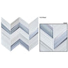 See Bellagio - Kohala Collection - Glass Chevron Mosaic - Lana Pacific