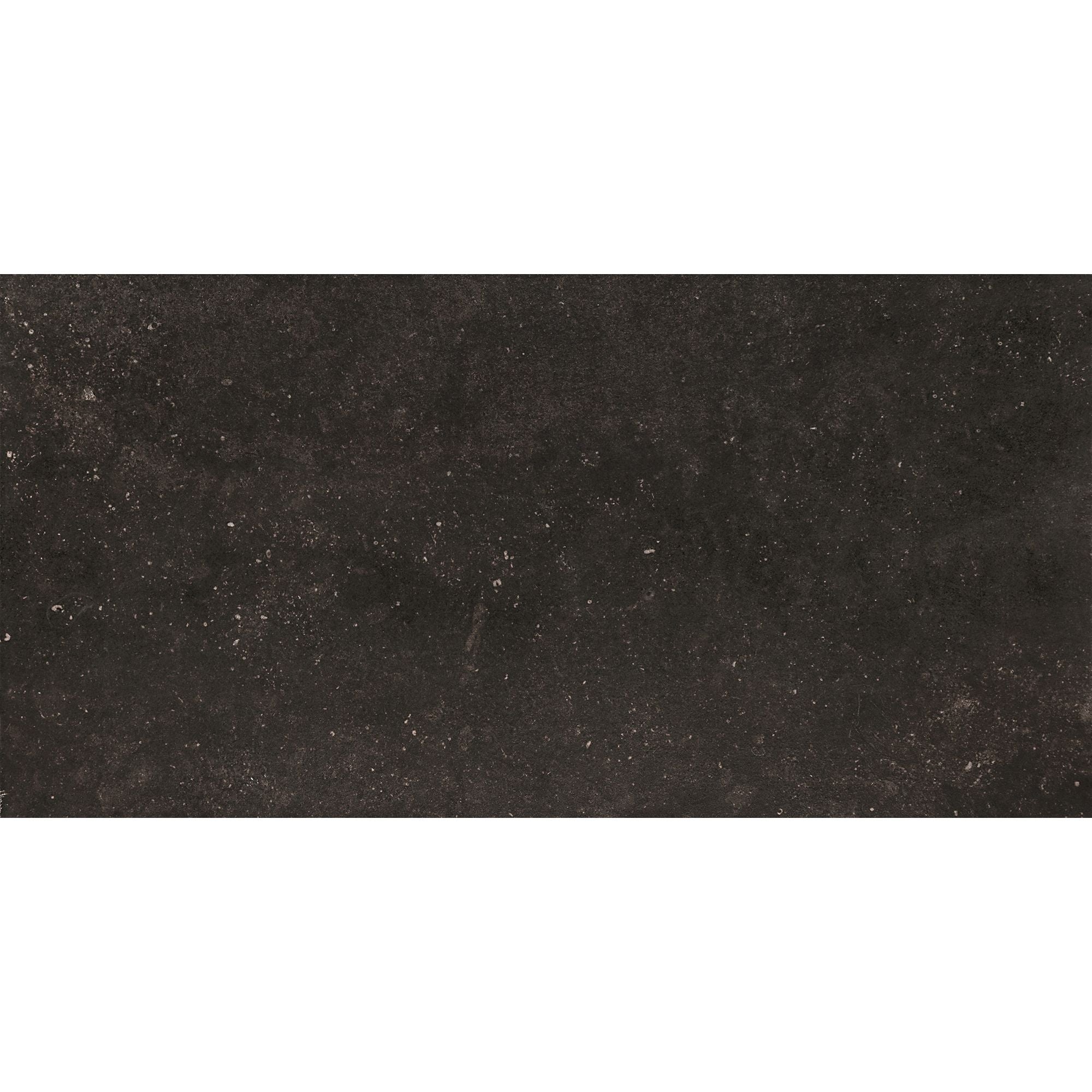 Daltile - Diplomacy 12 in. x 24 in. Porcelain Floor Tile - Dark Grey