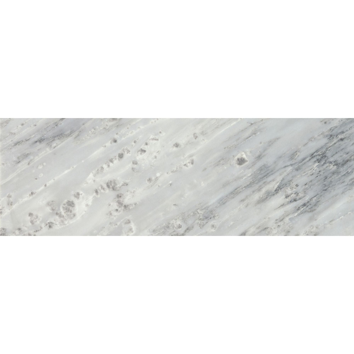 Daltile - Gamma 4 in. x 12 in. Natural Stone Tile - Honed Mystic