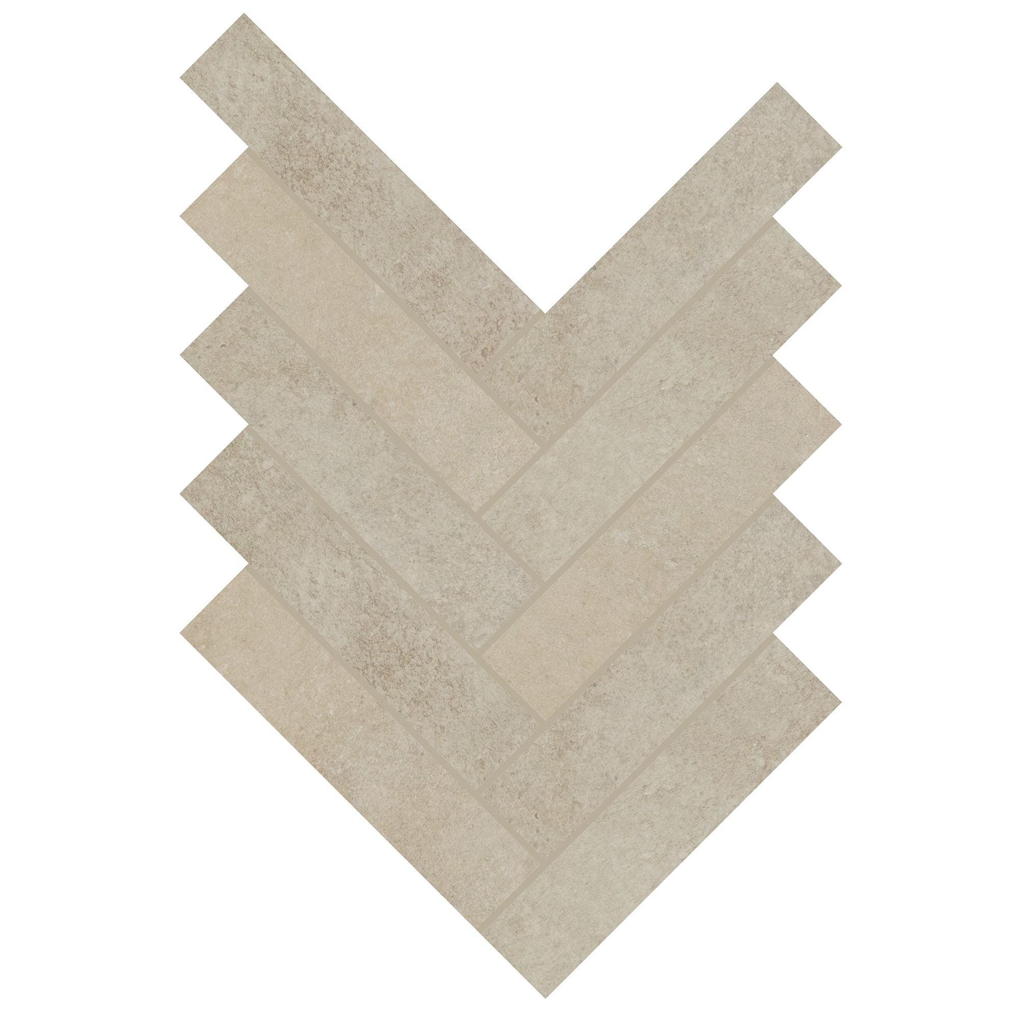 Daltile - Rekindle 2 in. x 6 in. Colorbody Porcelain Mosaic - Beige