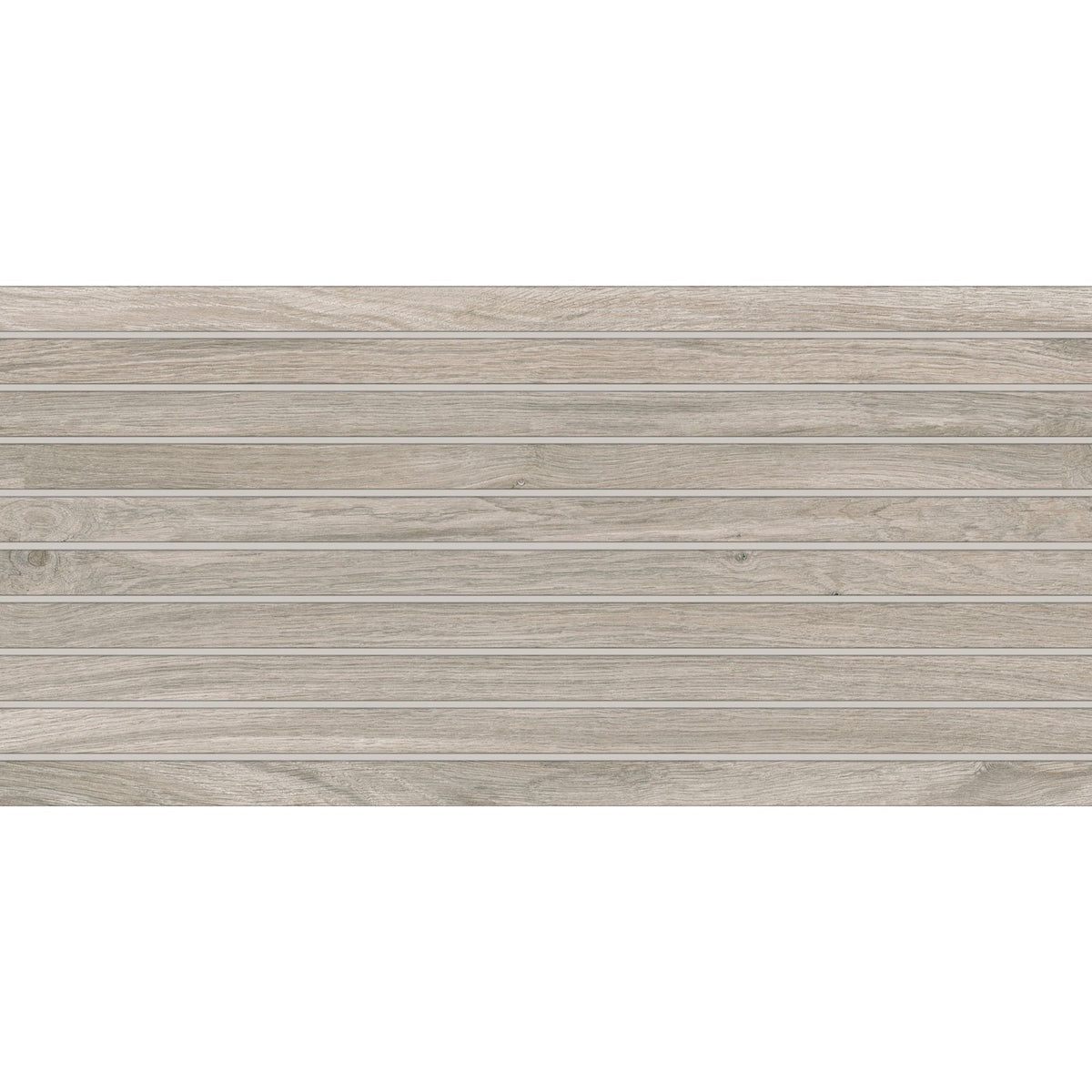 Daltile - Acreage 1 in. x 24 in. Stacked Porcelain Mosaic - Reserve