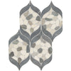 See Daltile - Pebble Oasis Natural Stone Mosaic - Petal Pebble - Harbor