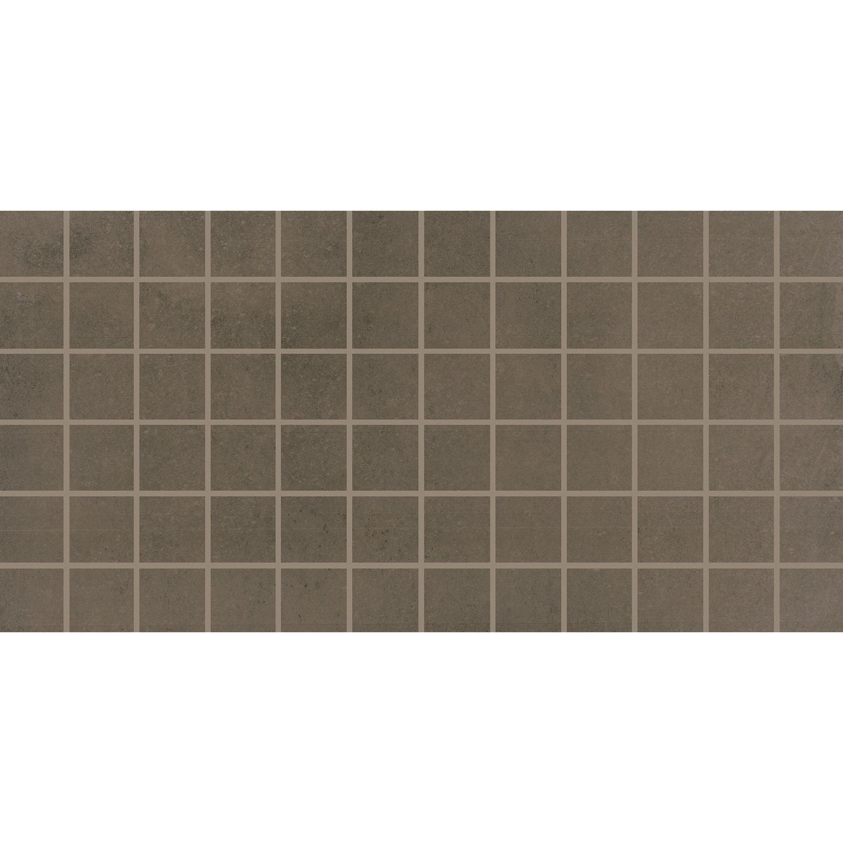 Daltile - Portfolio Series - 2 in. x 2 in. Porcelain Mosaic Tile - Fango