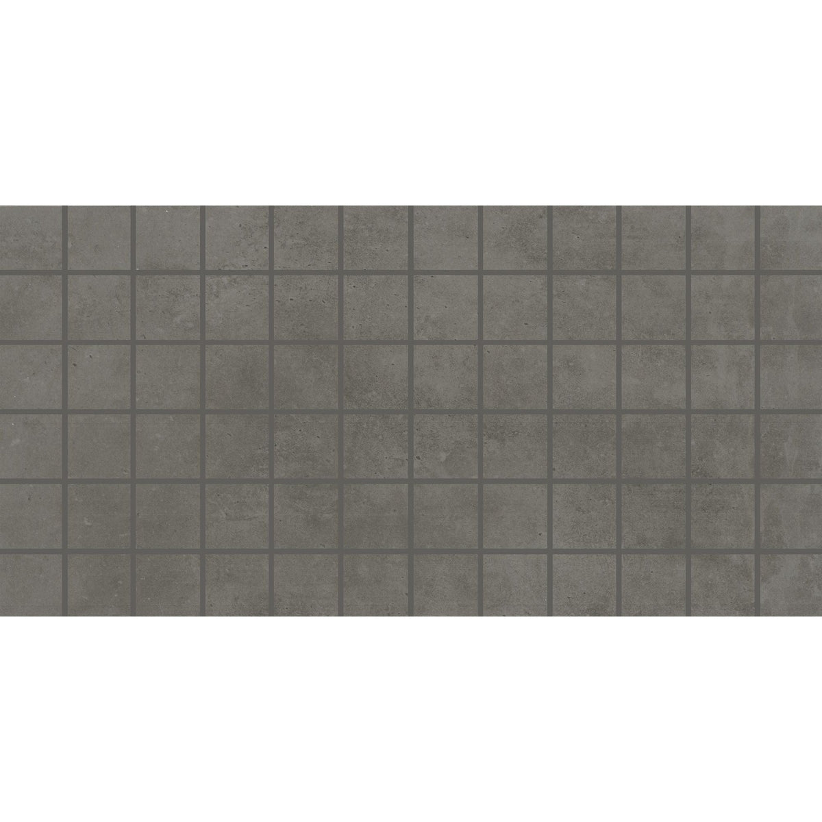 Daltile - Portfolio Series - 2 in. x 2 in. Porcelain Mosaic Tile - Iron Grey