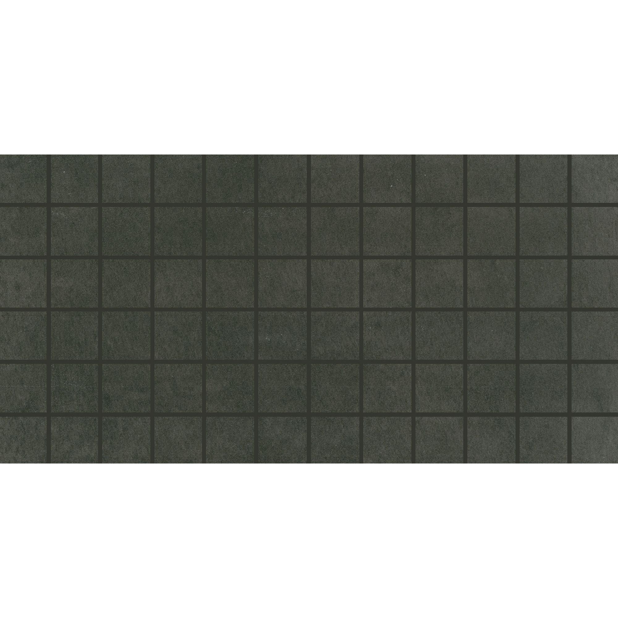 Daltile - Portfolio Series - 2 in. x 2 in. Porcelain Mosaic Tile - Charcoal