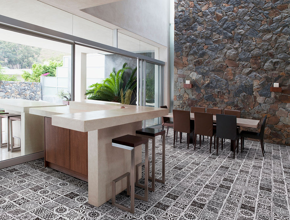 MSI - Trecento Collection - 12 in. x 24 in. Luxury Vinyl - Windsor Crest - Room Scene